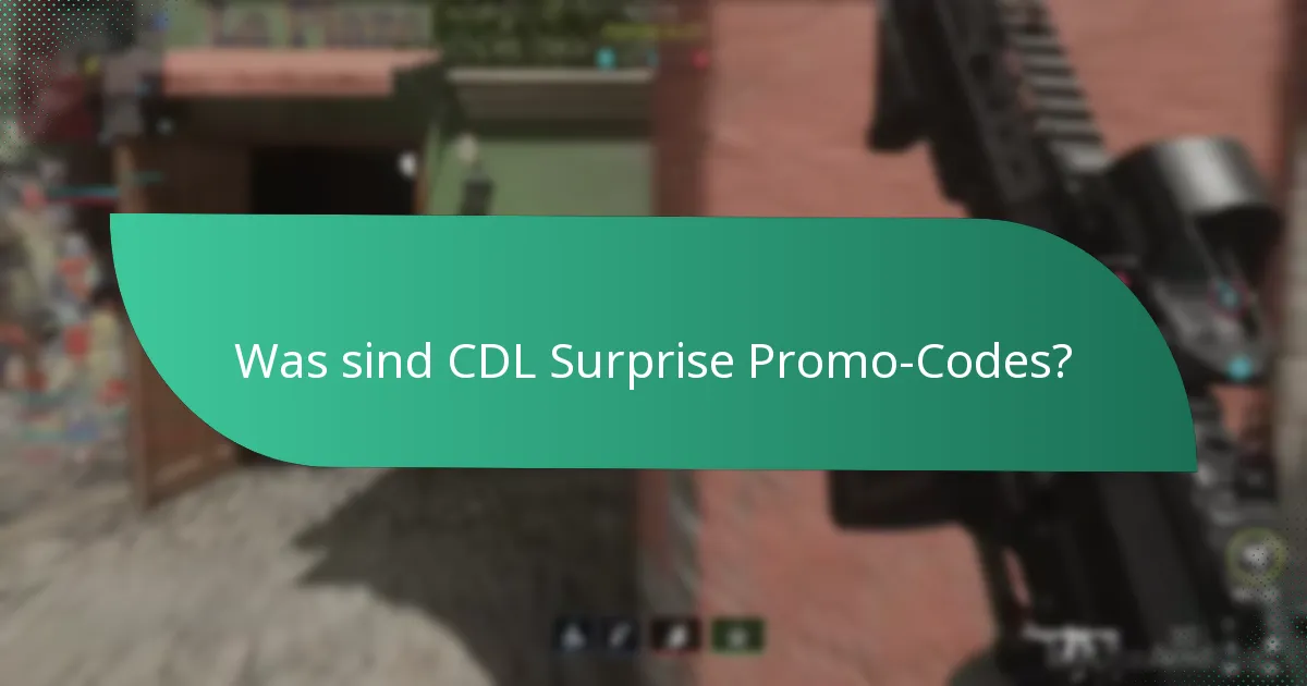 Wie können Sie CDL Surprise Promo-Codes einlösen?