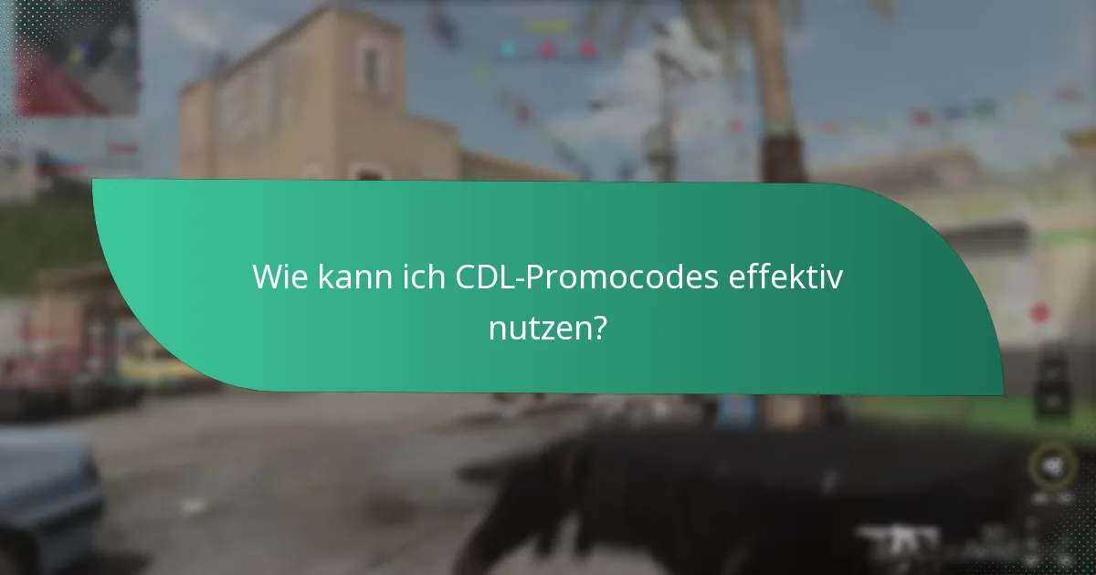 Welche Risiken sind mit der Verwendung von CDL-Promocodes verbunden?